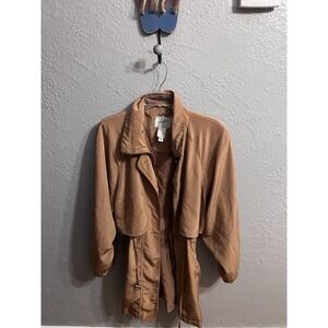 jacqueline ferrar Tannish Light Weight Women's‎ Jacket Size XS